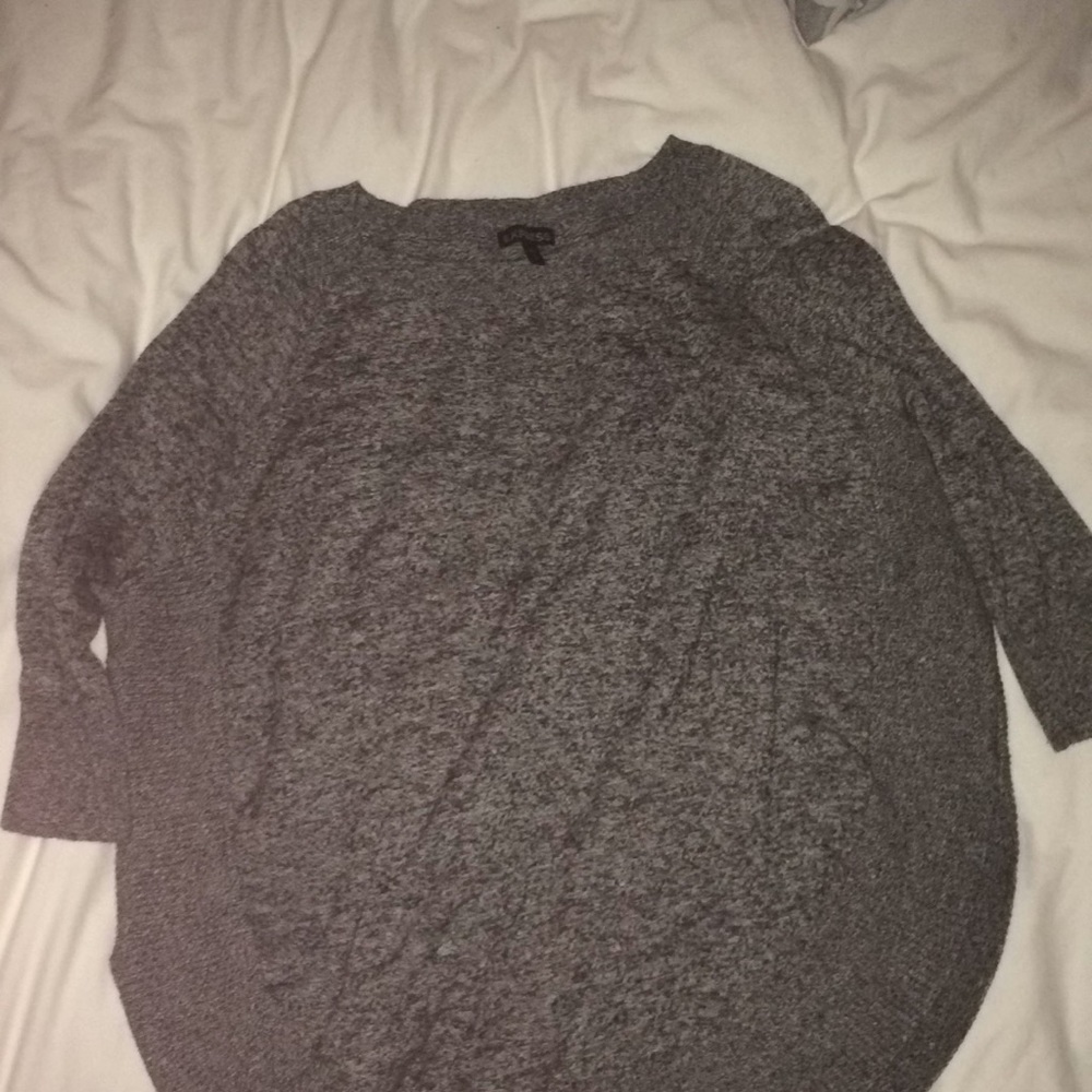 EXPRESS knit poncho sweater